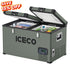 63.4QT VL60 Dual Zone Metal Fridge Freezer with Cover | ICECO-Portable Fridge-www.icecofreezer.com
