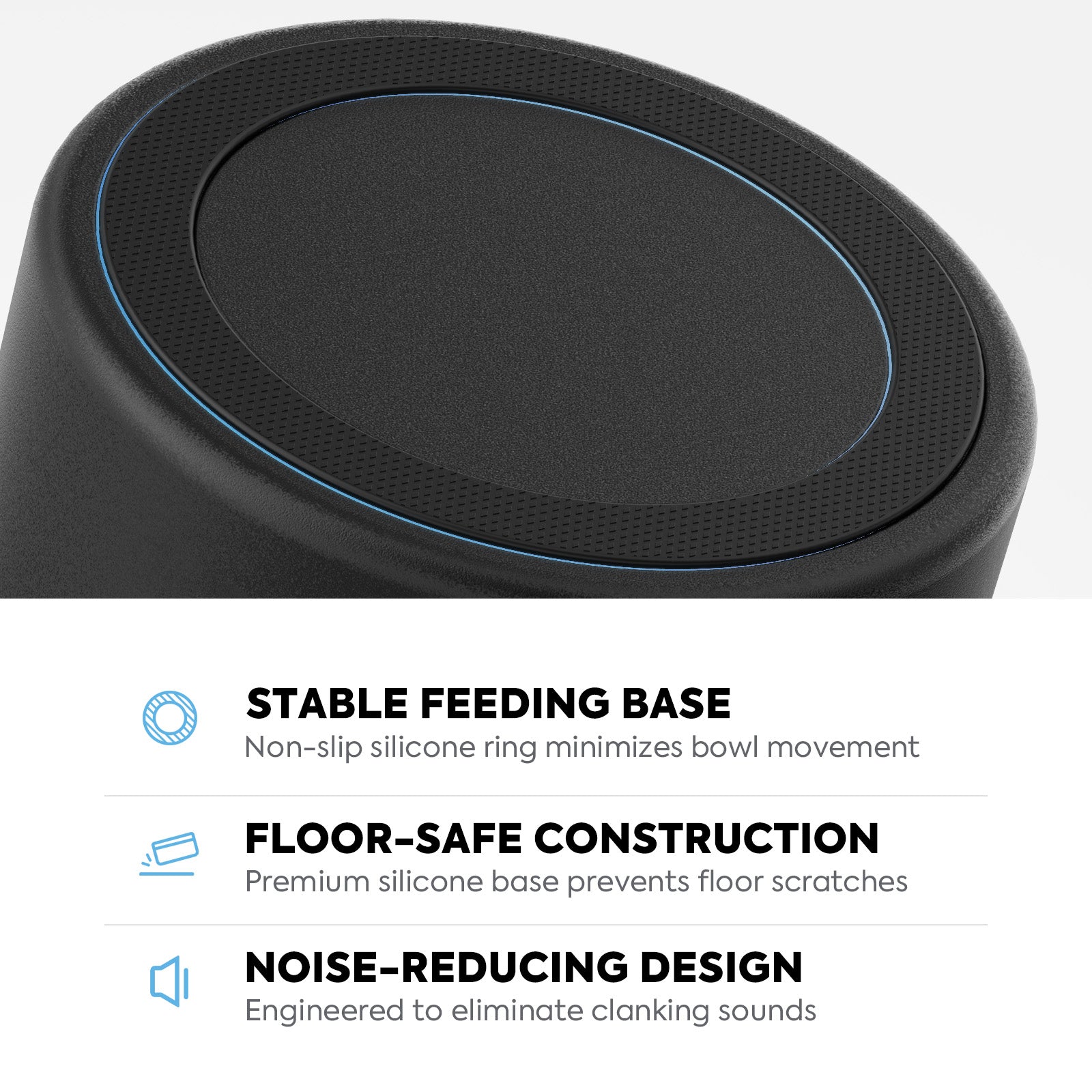 Stainless Steel Dog Bowl, Dog Food and Water Bowl | ICECO-accessories-www.icecofreezer.com