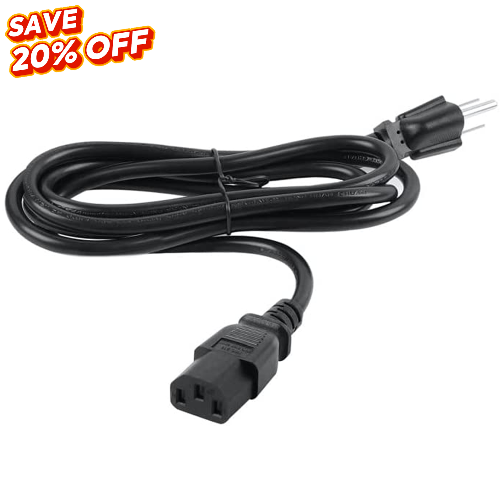 110V-240V AC Power Cord for Portable Car Refrigerator-Cable-www.icecofreezer.com