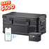 21QT APL20 Black Aluminum Freezer With PB1000 Power Station | ICECO-Portable Fridge-www.icecofreezer.com