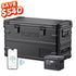 37QT APL35-Black Dual Zone Aluminum Freezer With PB1000 Power Station | ICECO-Portable Fridge-www.icecofreezer.com