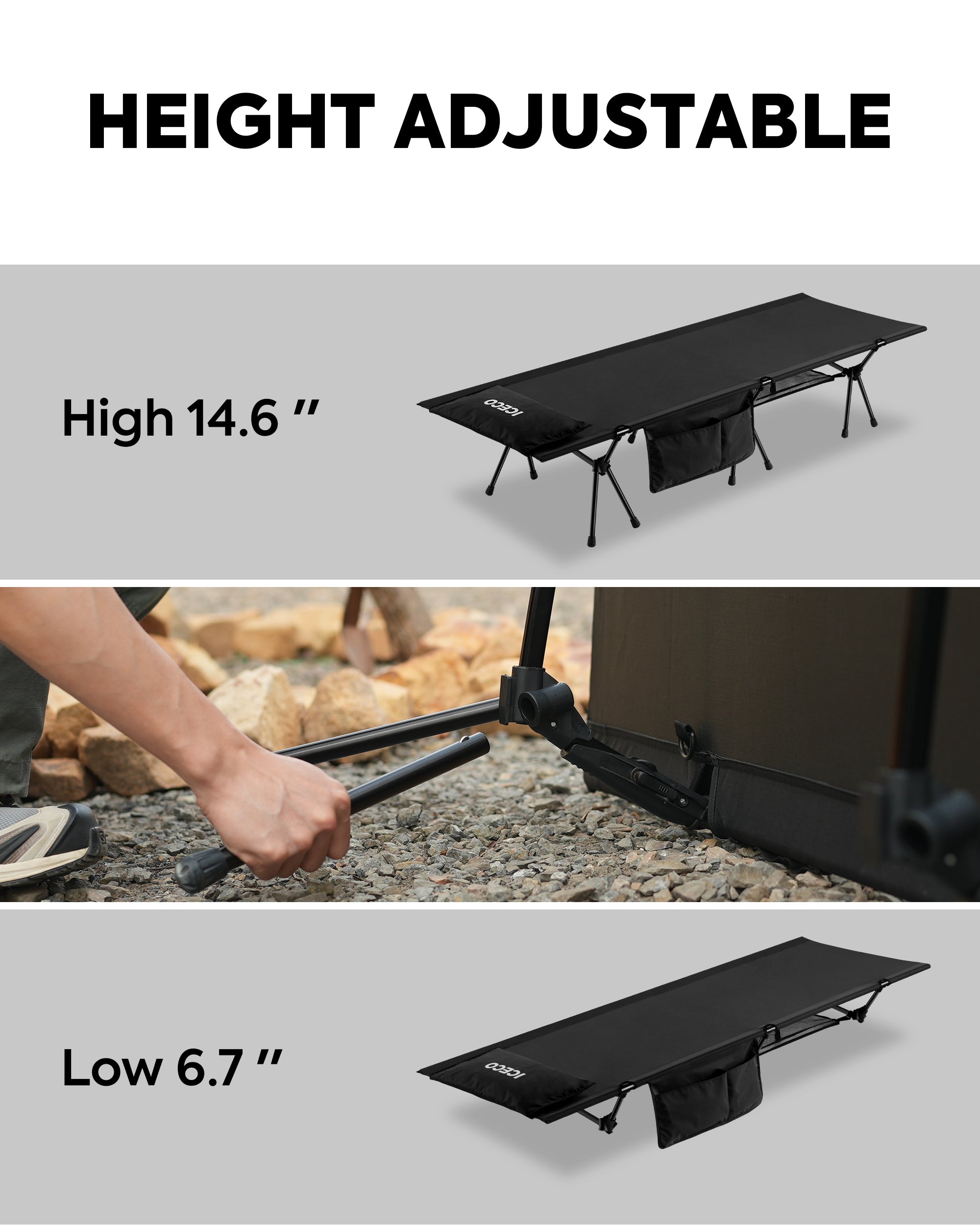 Folding Camping Bed Camping Cot Reviews Portable Camping Cot