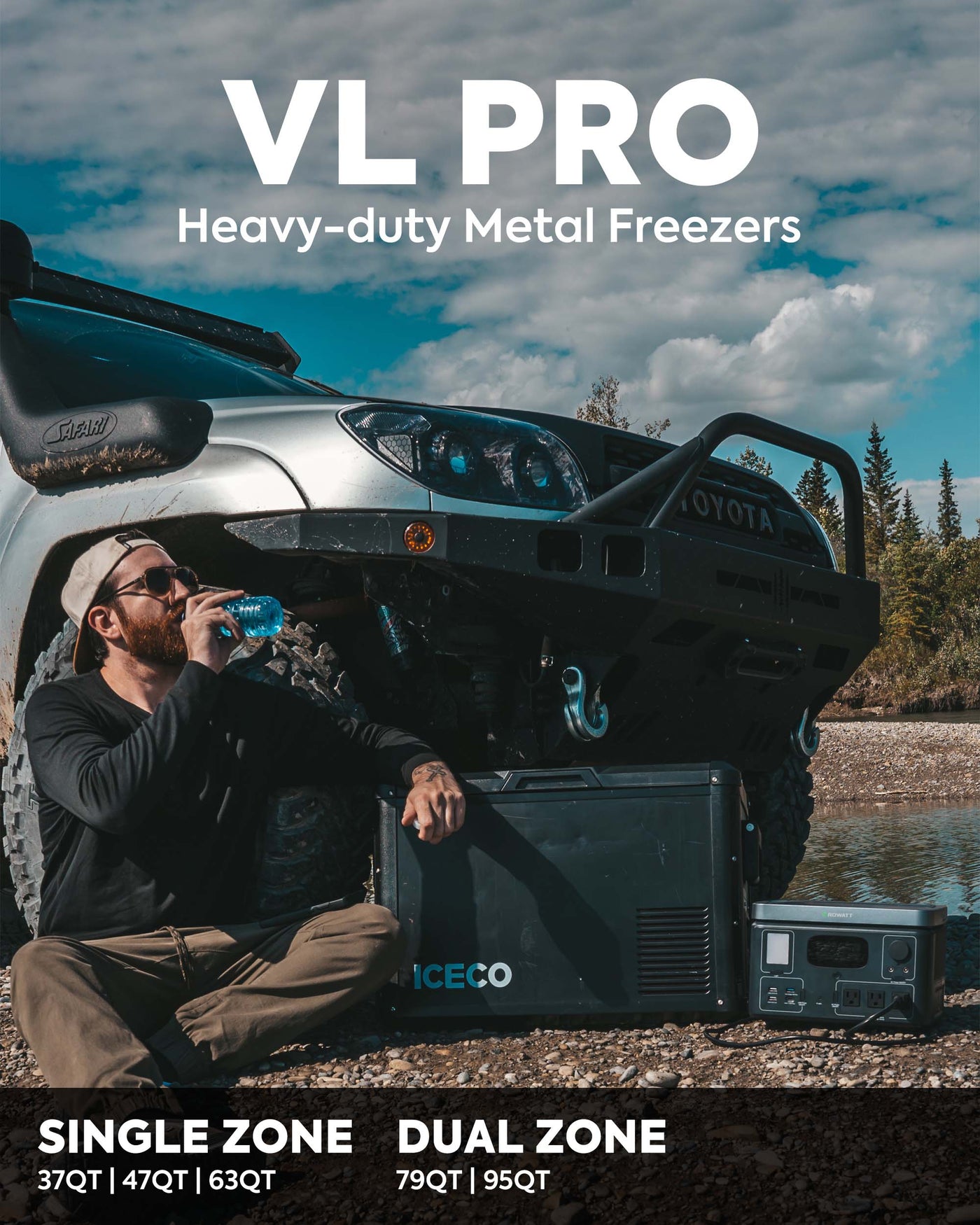 ICECO Vanlife Series | Flexible Single/Dual Zone Van Coolers & Freezers ...