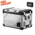 ICECO APL55 58Qt dual zone fridge freezer with stainless steel body, smart app control, large camping fridge for RV and Overland trips-www.icecofreezer.com