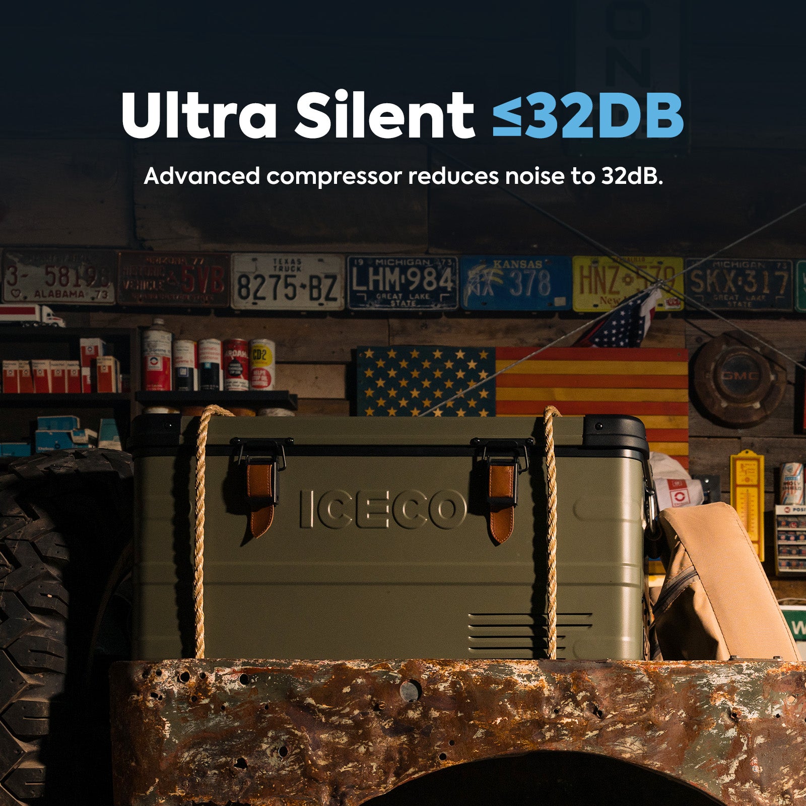 37QT APL35 Ultralight Dual Zone Aluminum Freezer | ICECO X JEEP LIMITED EDITION-Portable Fridge-www.icecofreezer.com