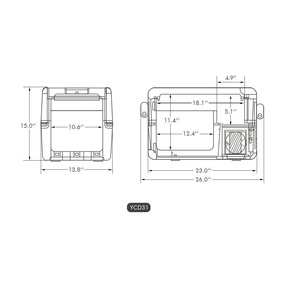  ICECO - Portable Fridge 12Volt Refrigerator –  ICECOFREEZER