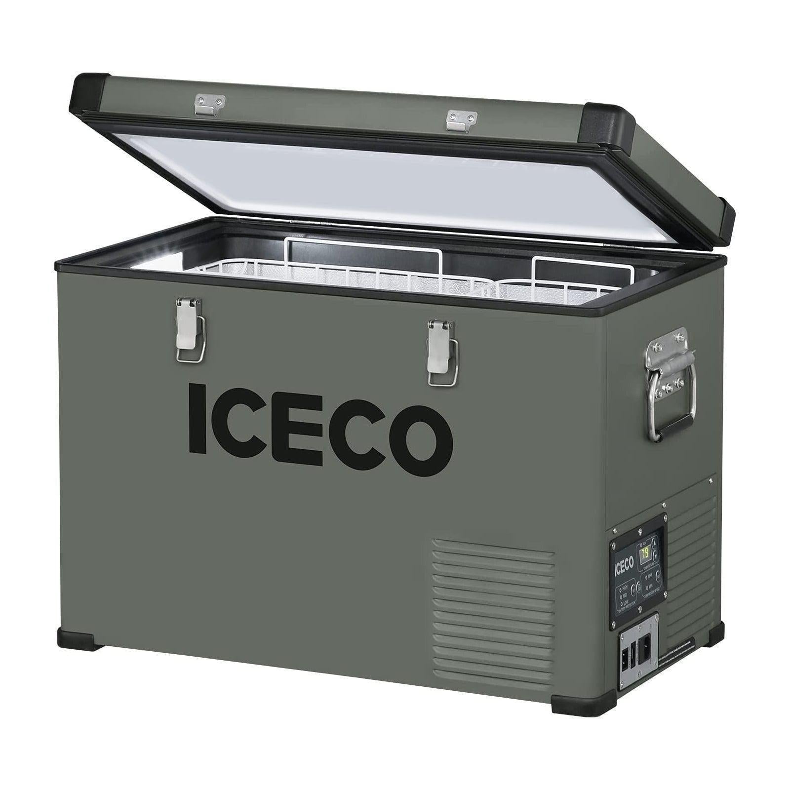 thumbnail image 2 of ICECO VL45 Portable Car Fridge Refrigerator - 47QT 12V Chest Freezer With SECOP Compressor 2 of 5