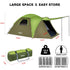 4 Person Camping Backpacking Tents for Family | ICECO Outdoor - www.icecofreezer.com