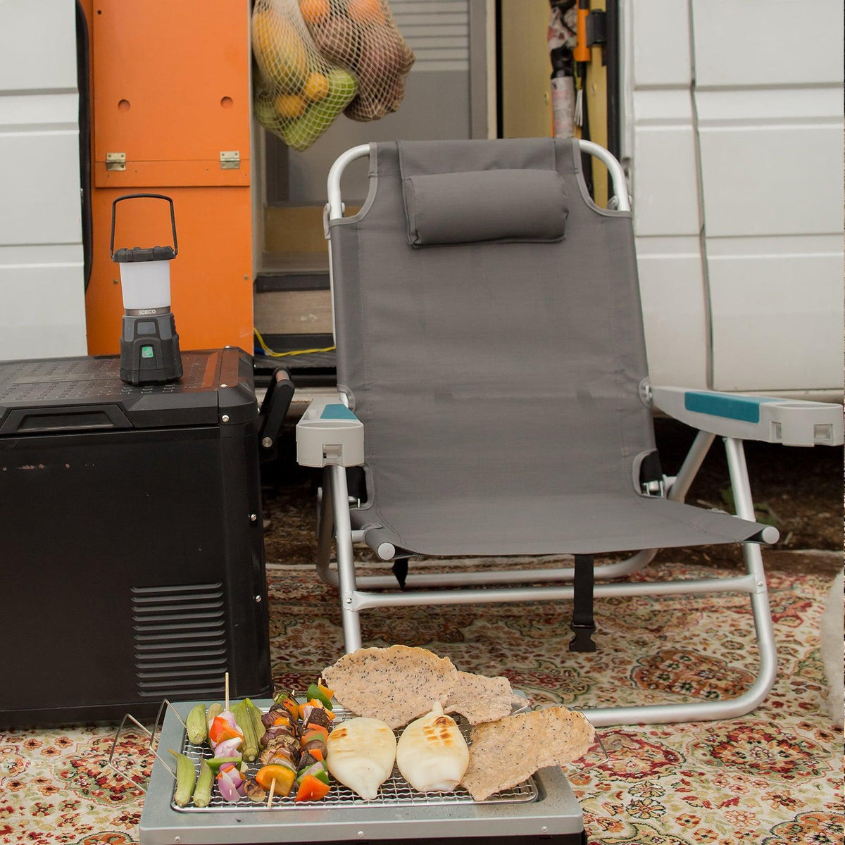 Beach Chair For Outdoor, XL Oversized Comfortable Beach Chair